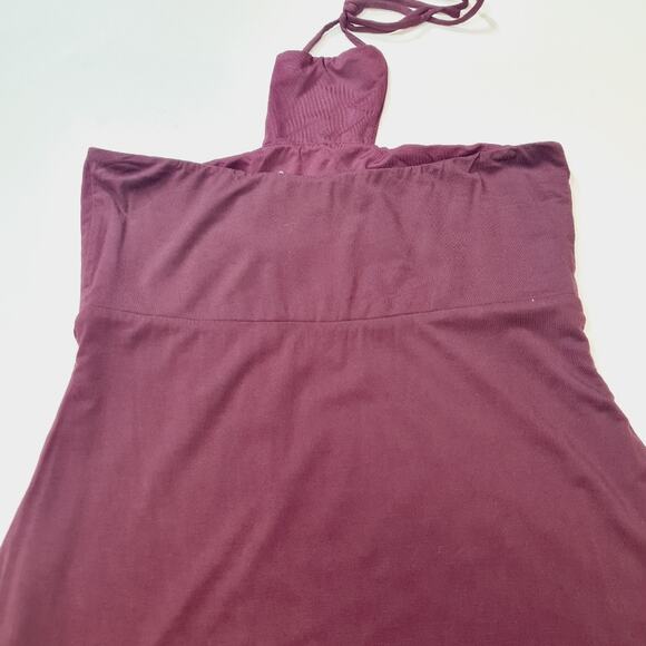 House of Harlow 1960 x REVOLVE Khoury Maxi Dress in Burgundy Medium - Picture 15 of 16